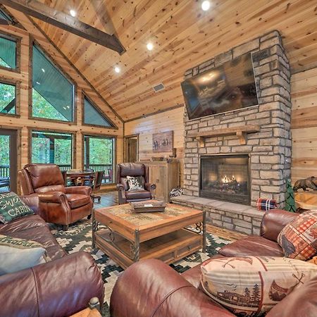Broken Bow Cabin Deck With Hot Tub And Pool Table! Zewnętrze zdjęcie