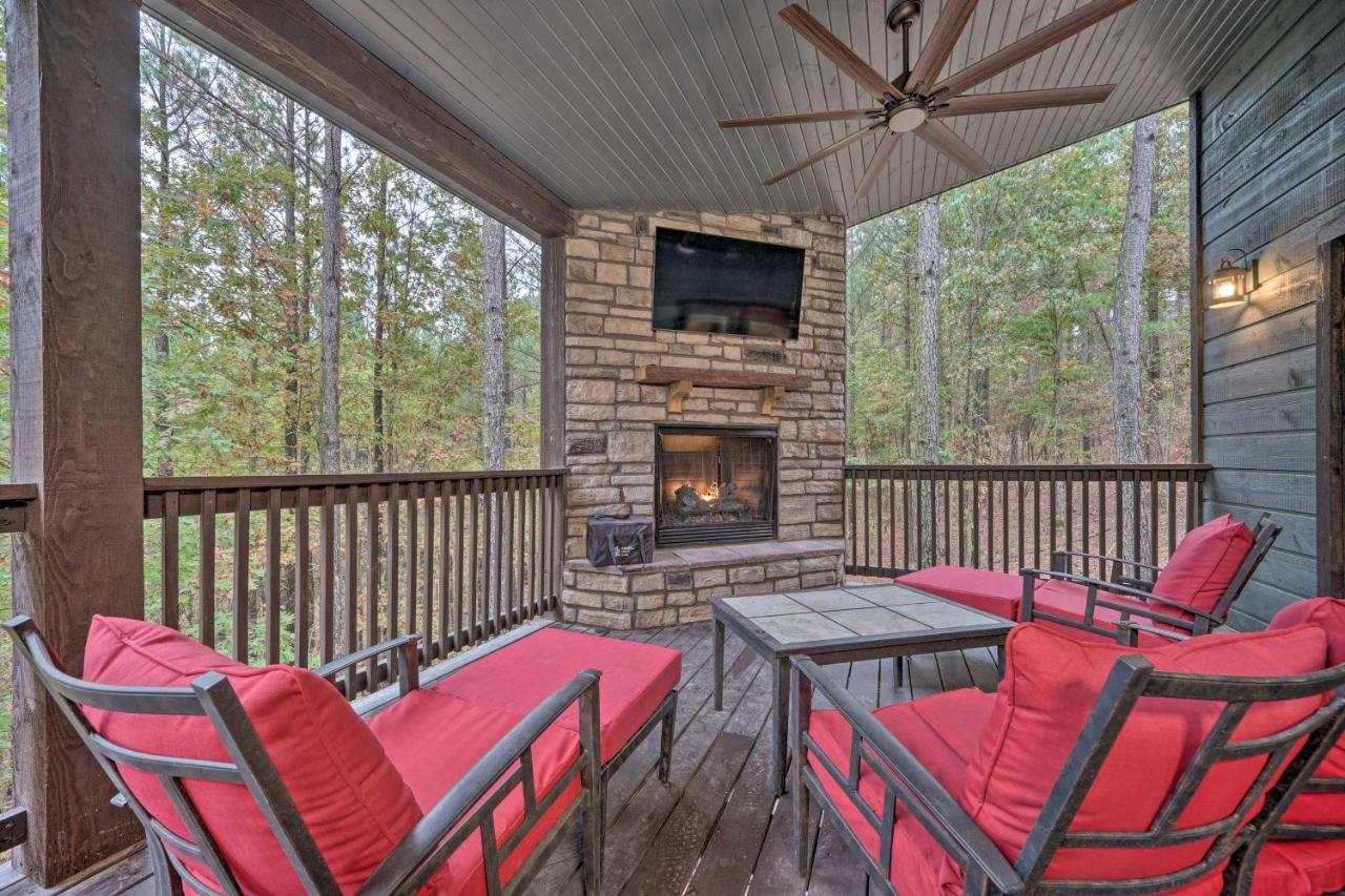 Broken Bow Cabin Deck With Hot Tub And Pool Table! Zewnętrze zdjęcie