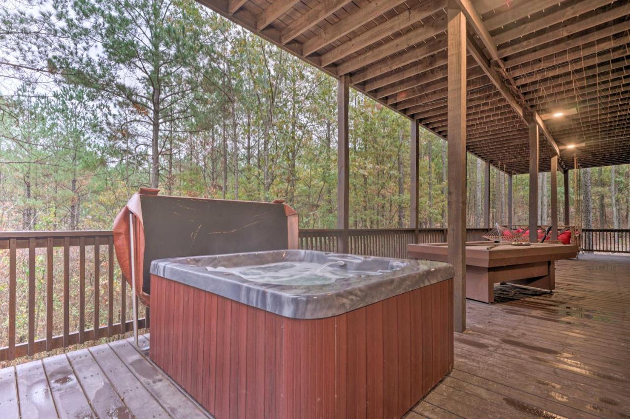 Broken Bow Cabin Deck With Hot Tub And Pool Table! Zewnętrze zdjęcie