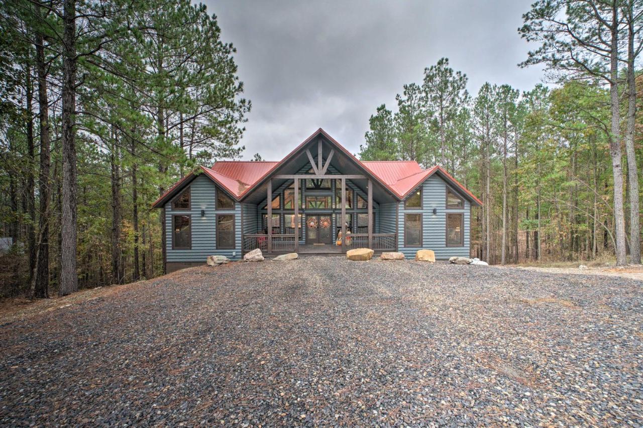 Broken Bow Cabin Deck With Hot Tub And Pool Table! Zewnętrze zdjęcie
