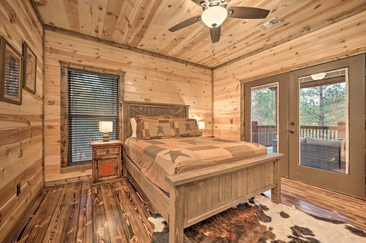 Broken Bow Cabin Deck With Hot Tub And Pool Table! Zewnętrze zdjęcie