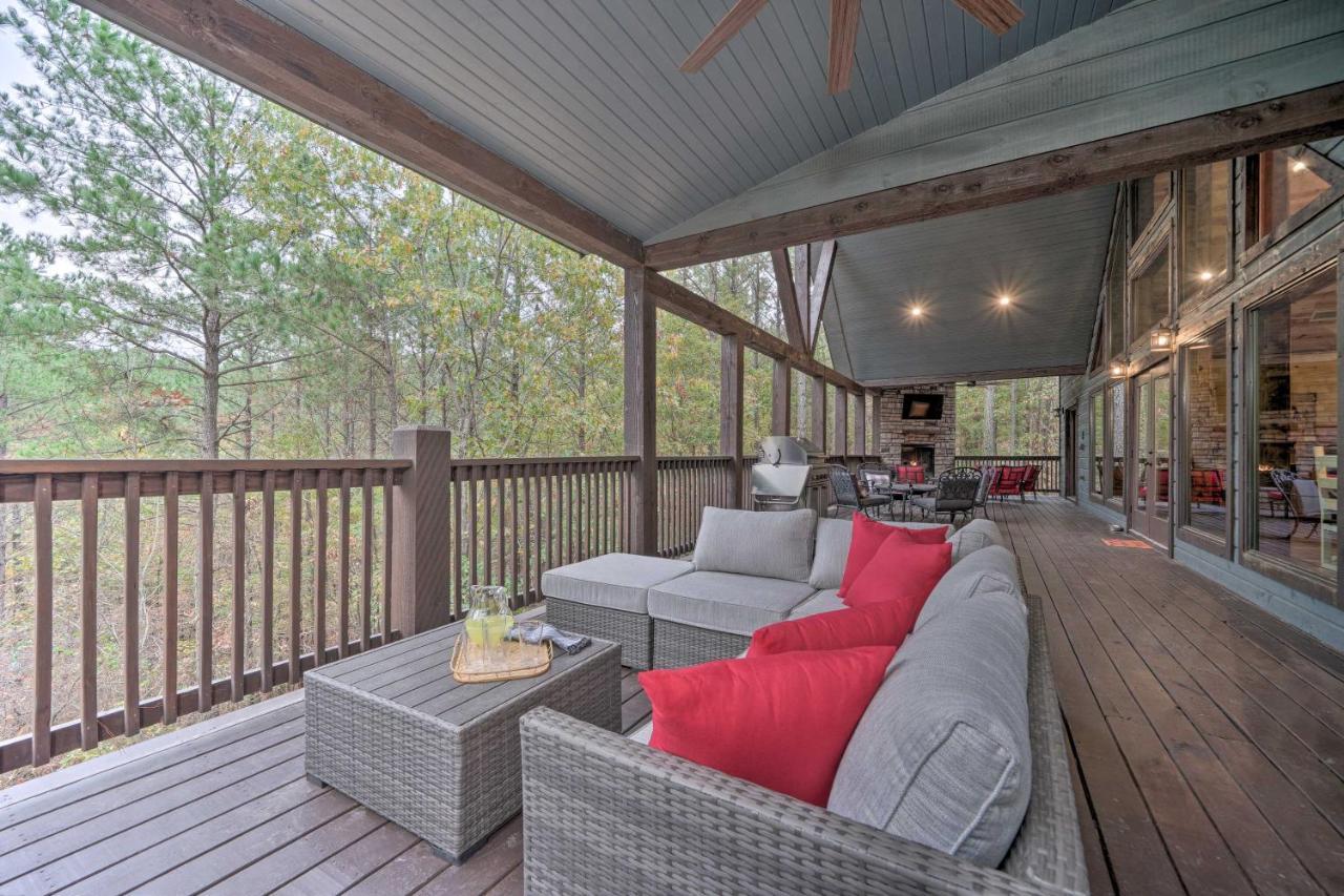 Broken Bow Cabin Deck With Hot Tub And Pool Table! Zewnętrze zdjęcie