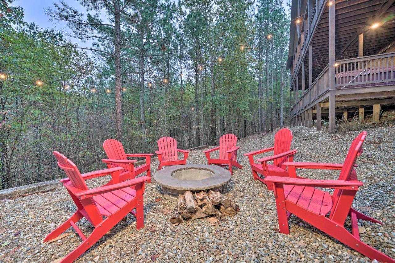 Broken Bow Cabin Deck With Hot Tub And Pool Table! Zewnętrze zdjęcie