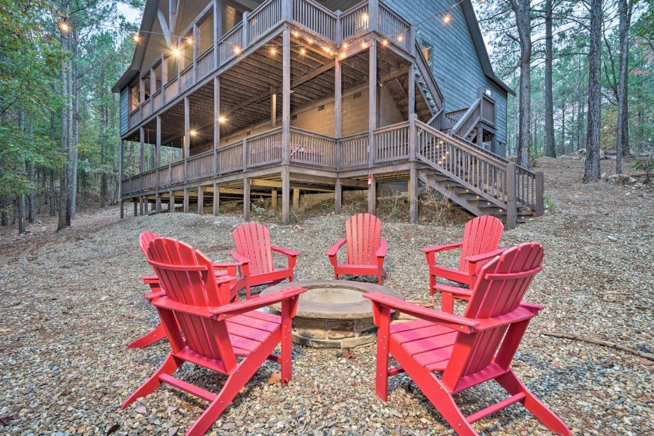 Broken Bow Cabin Deck With Hot Tub And Pool Table! Zewnętrze zdjęcie