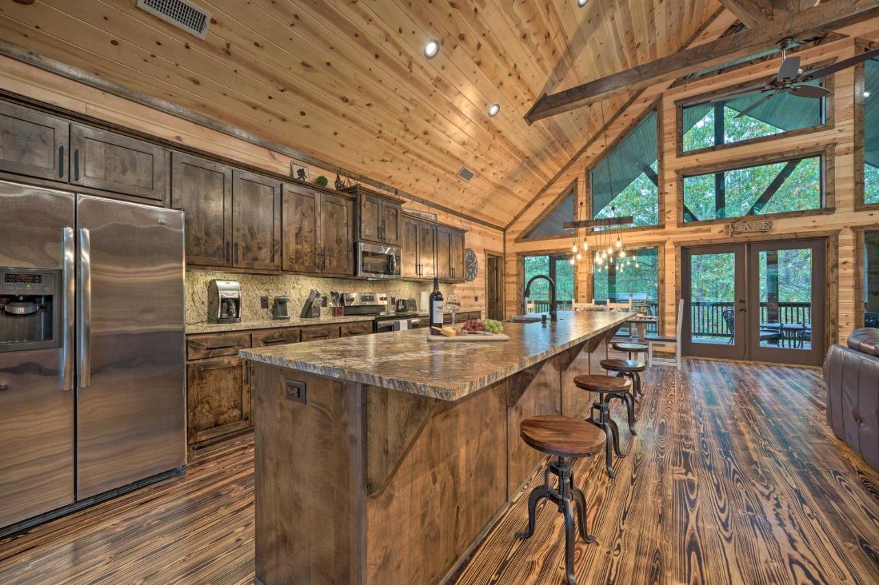 Broken Bow Cabin Deck With Hot Tub And Pool Table! Zewnętrze zdjęcie