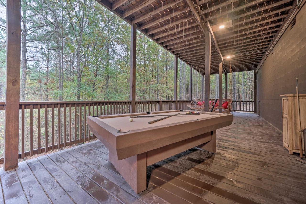 Broken Bow Cabin Deck With Hot Tub And Pool Table! Zewnętrze zdjęcie