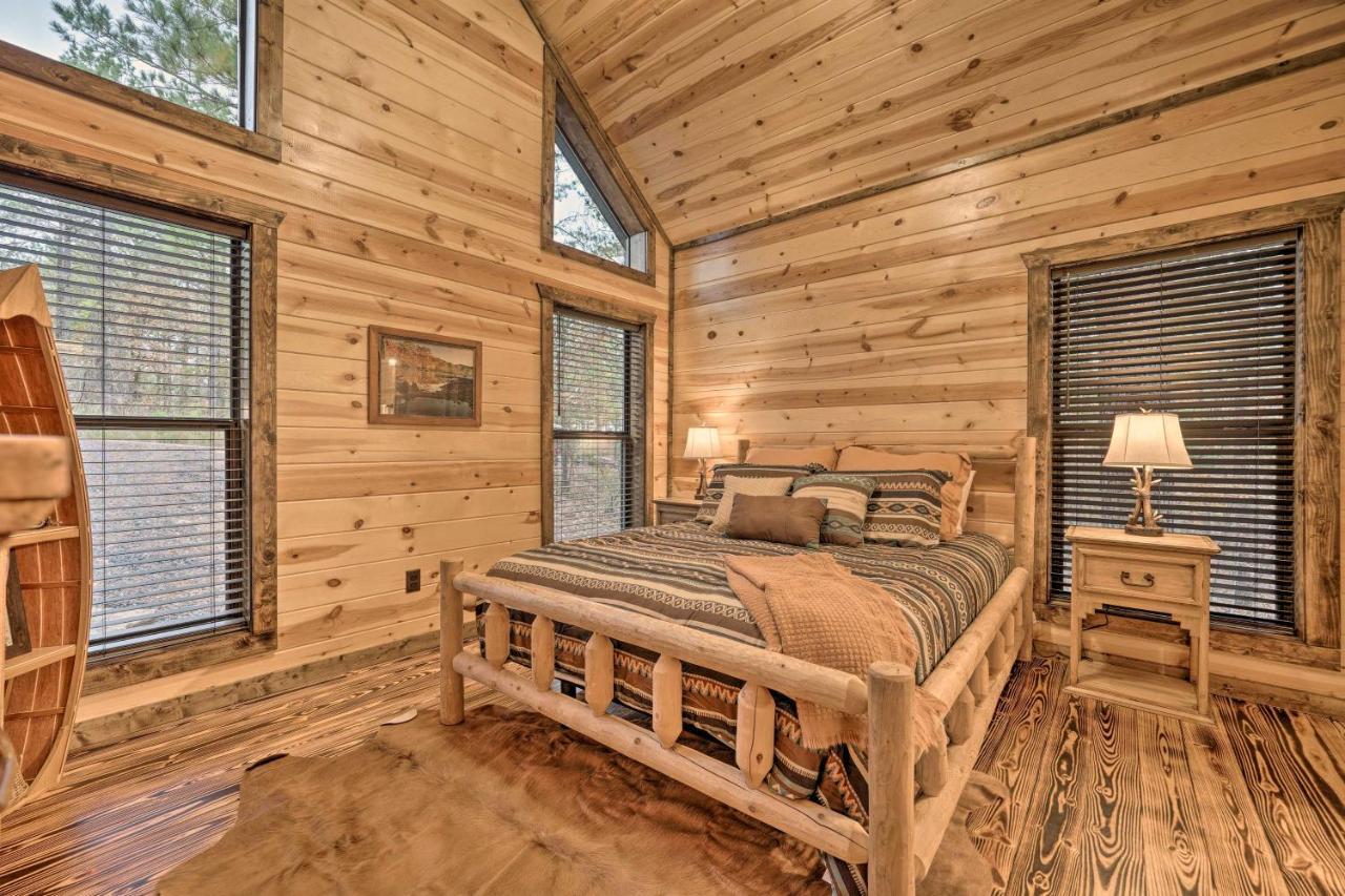 Broken Bow Cabin Deck With Hot Tub And Pool Table! Zewnętrze zdjęcie