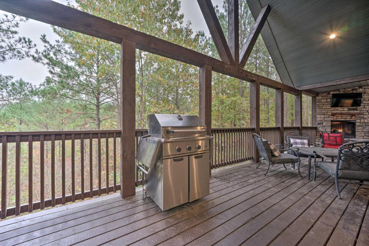 Broken Bow Cabin Deck With Hot Tub And Pool Table! Zewnętrze zdjęcie