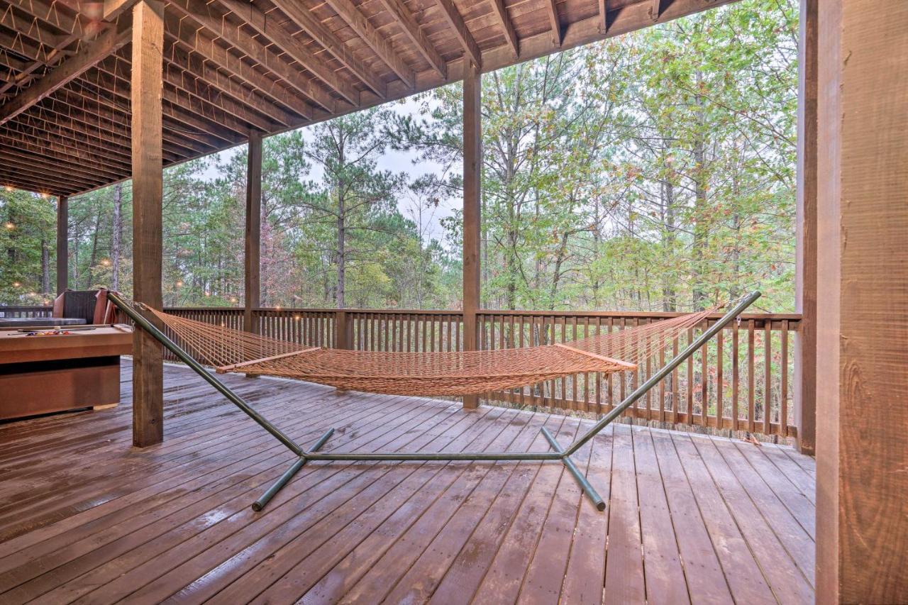 Broken Bow Cabin Deck With Hot Tub And Pool Table! Zewnętrze zdjęcie
