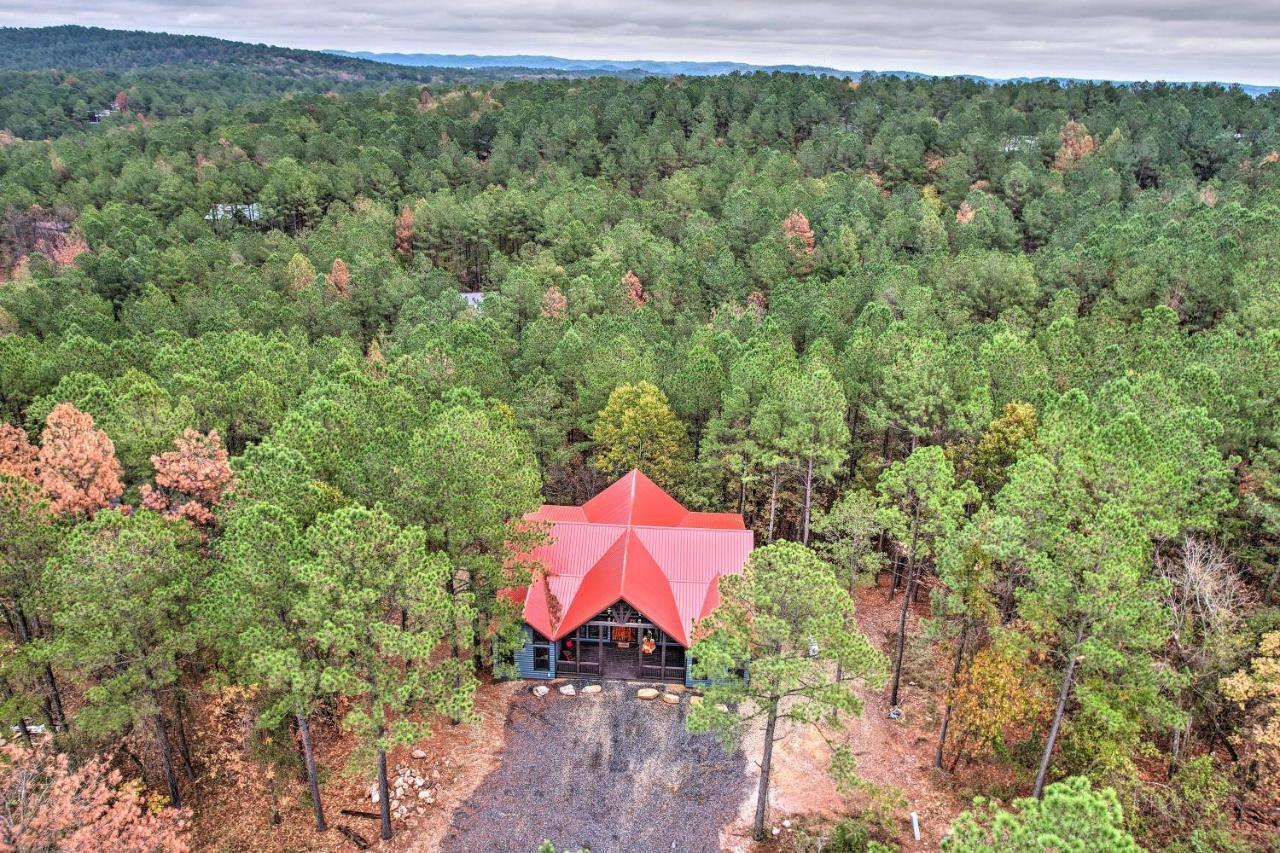 Broken Bow Cabin Deck With Hot Tub And Pool Table! Zewnętrze zdjęcie